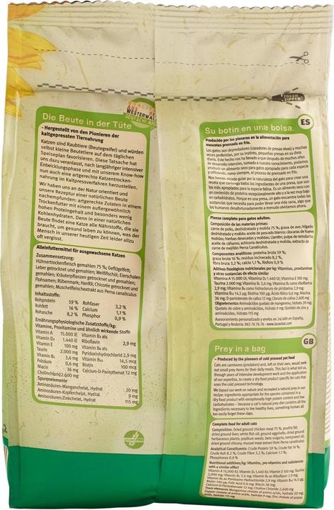 Image du produit Markus Mühle Nourriture sèche Beutenah poulet, 1.2 kg (Adulte, 1 pcs, 1200 g)