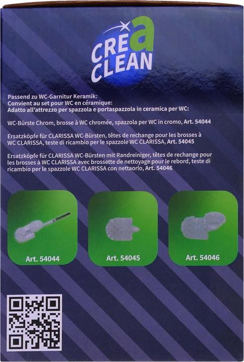 Actual product image CREaCLEAN CLARISSA WC set ceramic