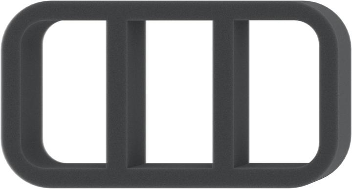 Image du produit Feldherr EKMEWL030 - 135 mm x 75 mm x 30 mm insert en mousse avec 3 compartiments (Mousse)