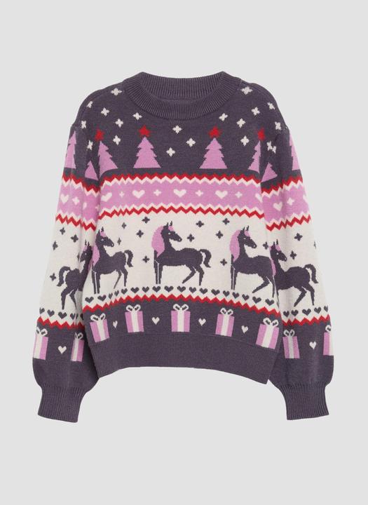 Immagine prodotto S.Oliver Strickpullover Weicher Strickpullover mit Weihnachtsmotiv (92)