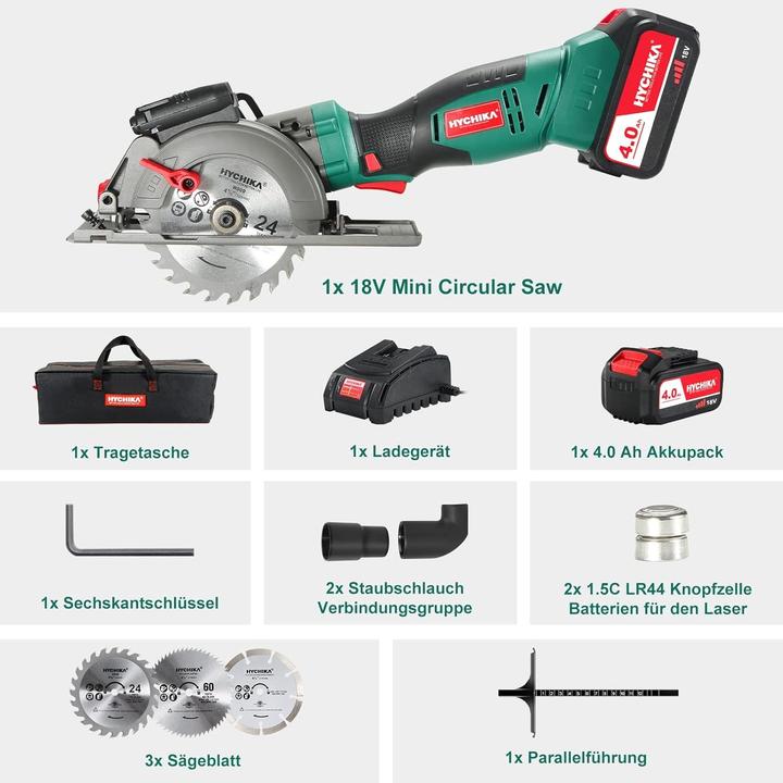Actual product image Hychika Hand Circular Saw