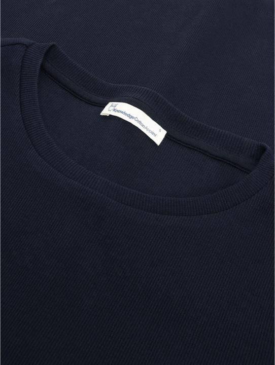 Produktbild KnowledgeCotton Apparel Rib Scoop Neck (L)
