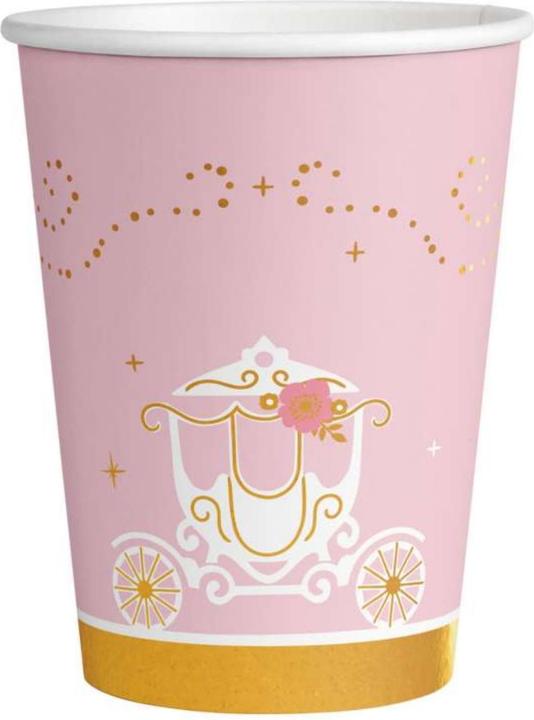 Amscan Gobelet de fête Princesse Princess for a day (8x)