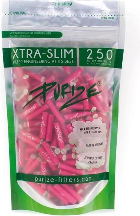 Actual product image Purize Xtra-Slim 250er Pack Pink