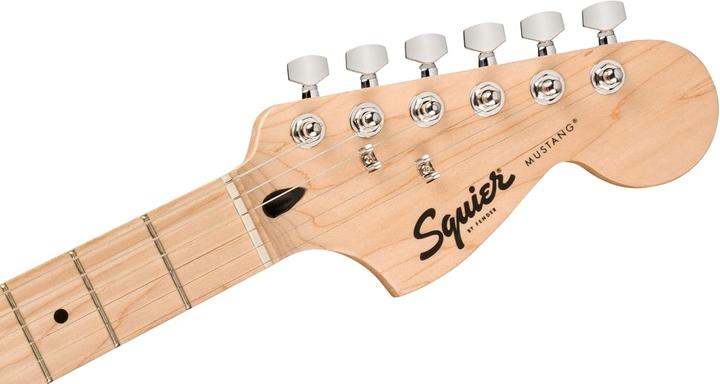 Produktbild Fender Sonic Mustang HH MN Flash Pink elektrische gitaar (E-Gitarre, Poplar (Korpus), Maple (Hals), Synthetic Bone (Sattel), Maple (Griffbrett))