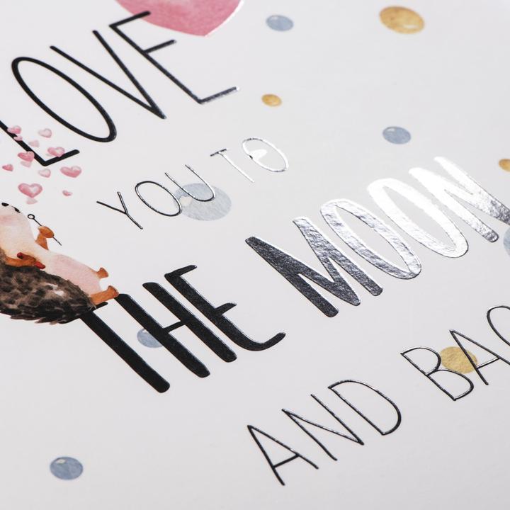 Actual product image Hama Baby diary "To The Moon", 22x29 cm, 46 illustrated pages