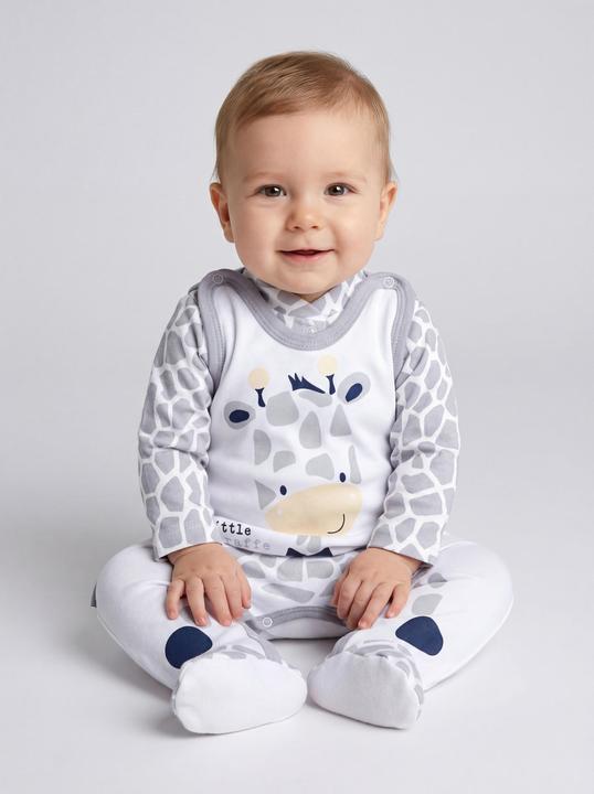 Produktbild TupTam Strampler mit Langarmshirt- Set (62)