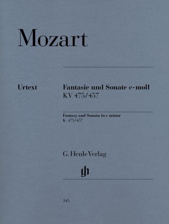 Image du produit Fantasie und Sonate c-moll KV 475/457 (Allemand, Anglais, Français, Ernst Herttrich, Wolfgang Amadeus Mozart, 2000)