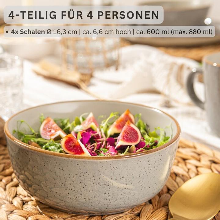 Actual product image Sänger Geschirr Schalen Set Rio (16.30 cm, 0.60 l, 4 x)