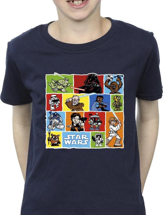 Produktbild Star Wars Comic Drawing Montage TShirt Jungen (140, 146)