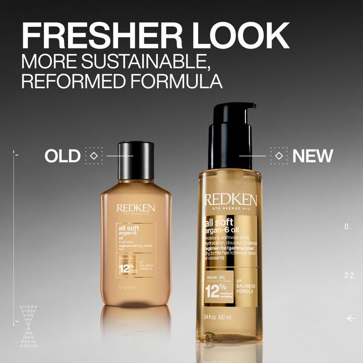 Produktbild Redken All Soft Argan-6 Öl (90 ml)
