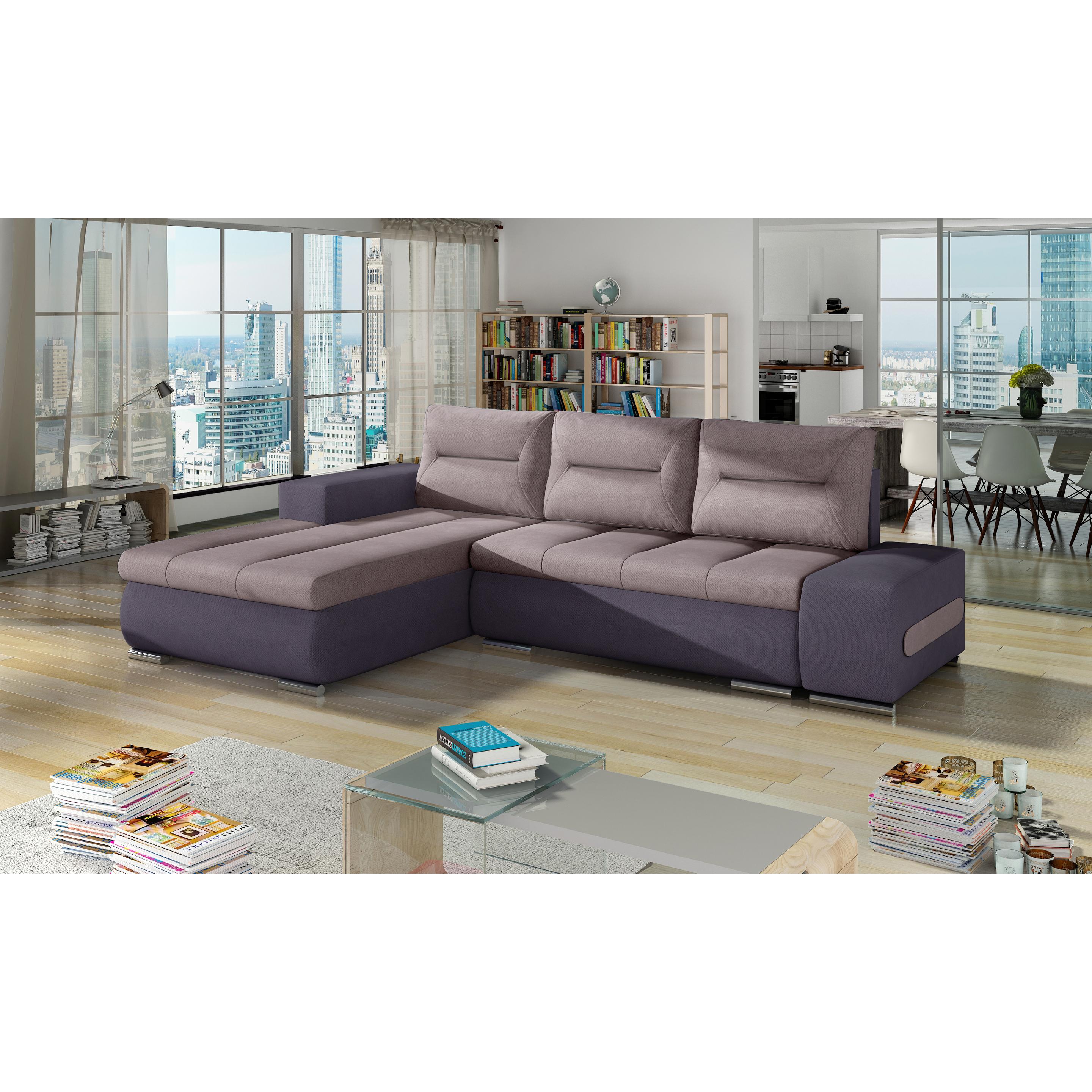 ELTAP, Sofa, Ottavio (Ecksofa, 4-Sitzer, Bettsofa)
