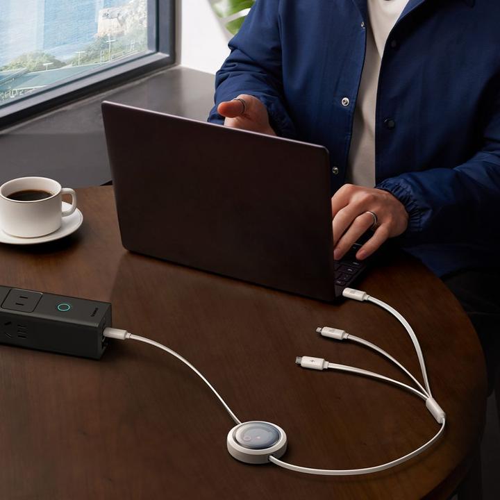 Produktbild Baseus USB Typ C – USB Typ C, Lightning, Micro USB B (1.10 m, USB 3.2 Gen 1, 100 W)