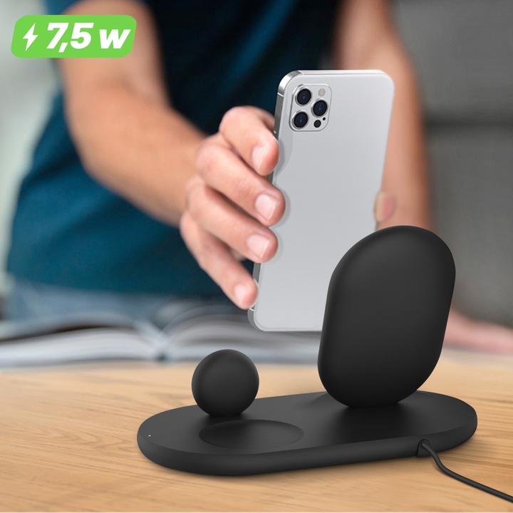 Produktbild Belkin BoostCharge 3-in-1 Ladestation (7.50 W)