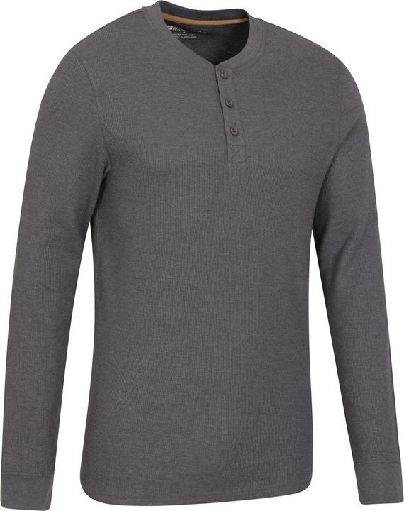 Produktbild Mountain Warehouse Selby Waffel Henley TShirt (L)
