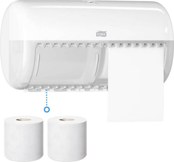 Actual product image Tork Toilet Roll Dispenser White T4