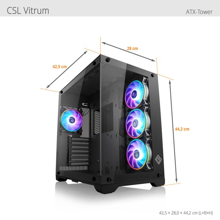 Produktbild CSL M10460H (Intel Core i7-14700F, 16 GB, 1000 GB, GeForce RTX 4060)