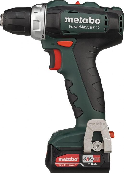 Image du produit Metabo Perceuse-visseuse sans fil 12V POWERMAXX BS 12 (Fonctionnement sur batterie)