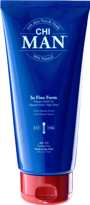 CHI Gel de maintien naturel Man In Fine Form 177 (Gel coiffant, 177 ml)