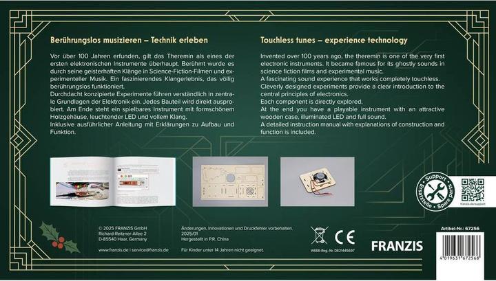 Actual product image Franzis Magische Klänge – Das Theremin zum Selberbauen