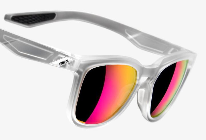 Actual product image 100% Hudson (Matt Translucent Crystal Clear, Purple)