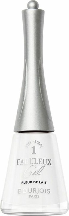 Produktbild Bourjois FABULEUX Nail Gel Polish Nº 095 Milk Flower 9ml (Nº 095 Fleur de lait, Gel-Effekt Nagellack)