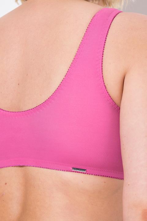 Produktbild Ulla Popken Bustiers, 3er-Pack, Vorderverschluss, Mikrofaser (3er Pack, 115 D)