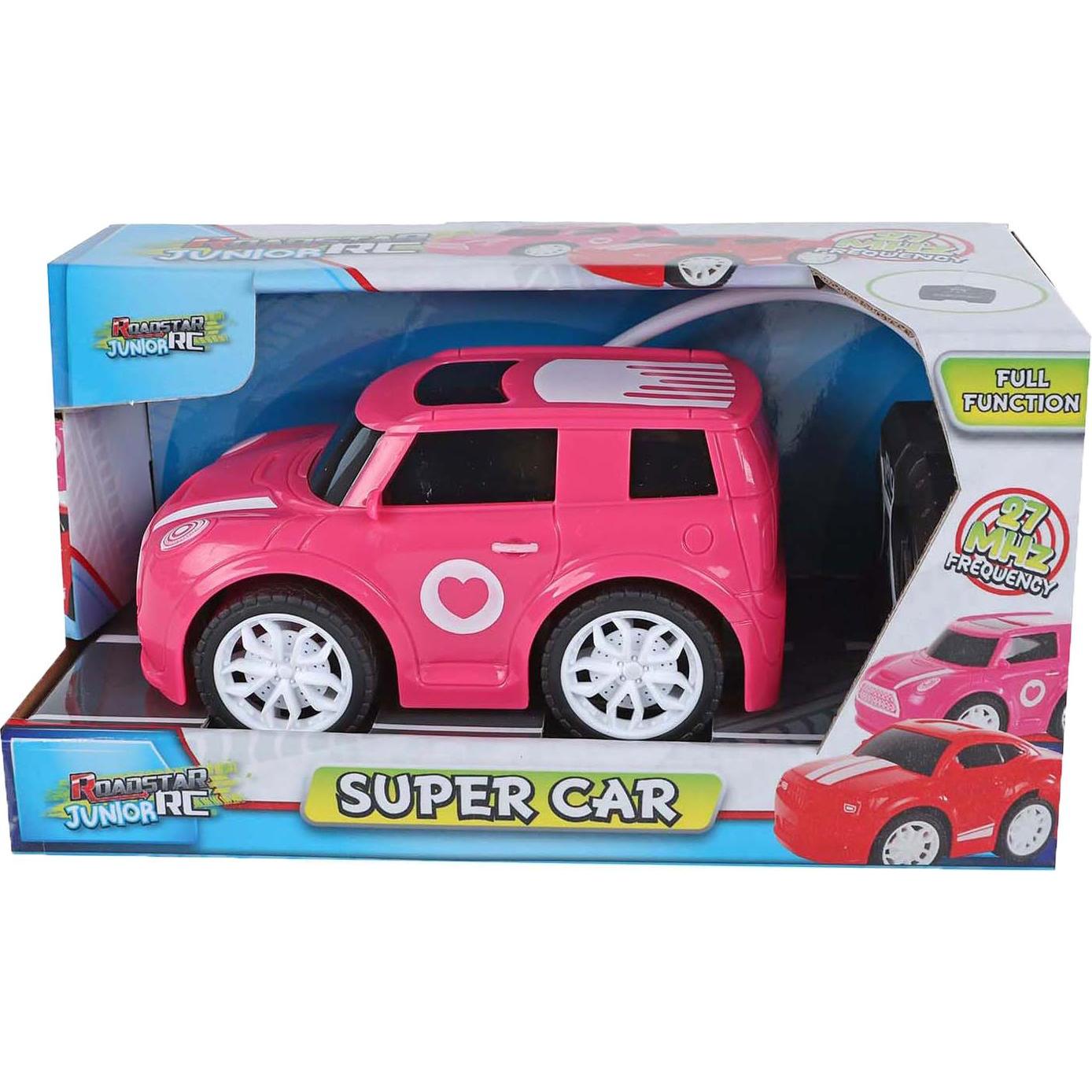 Thumbnail - Ferngesteuertes Auto Roadstar RC Rosa 27Mhz, 13,5cm