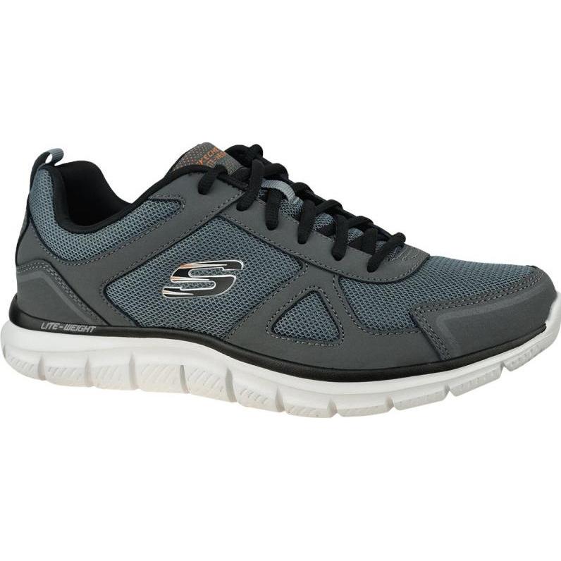 Skechers, Uomini, Sneaker, Track-Scloric 52631-CCBK (52631-CCBK M 43), Grigio, (43)
