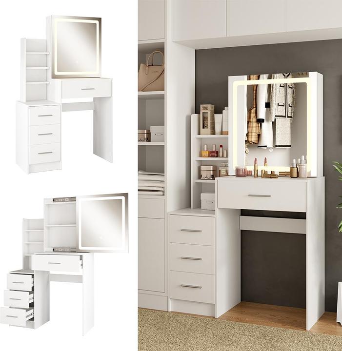 Image du produit Vicco Lisca avec éclairage (80 x 36 x 131.60 cm)