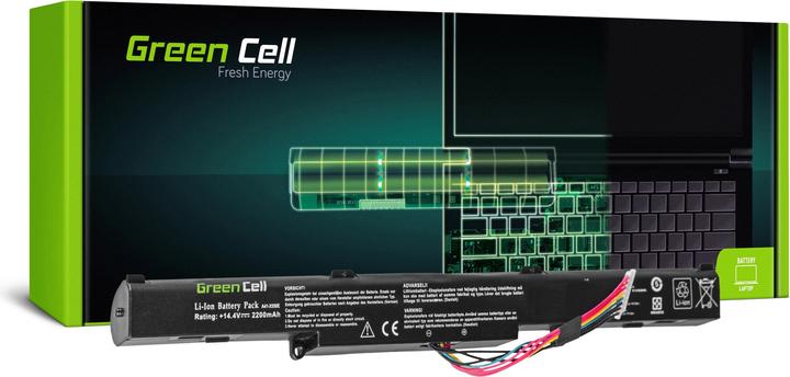 Actual product image GreenCell AS77 - Battery - ASUS - F550 F750 K550 K750 R510 R750 X550 X750 (4 cubicles, 2200 mAh)