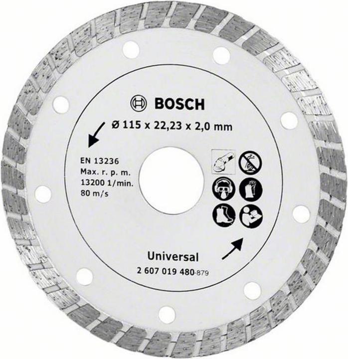 Produktbild Bosch Zubehör Diamanttrennscheibe Turbo, Ø 115 mm