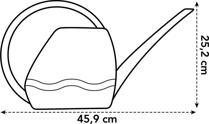 Actual product image Elho Aquarius Watering Can (3.50 l)