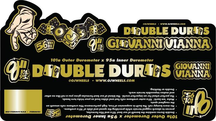 Immagine prodotto Oj`s 101A/95A Double Duro Mini Combo High Roller (56 mm)