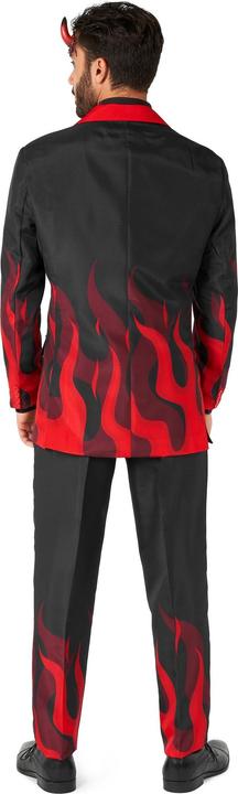 Actual product image OppoSuits Devil Suit, Black Devil Demon Party Costume (S)
