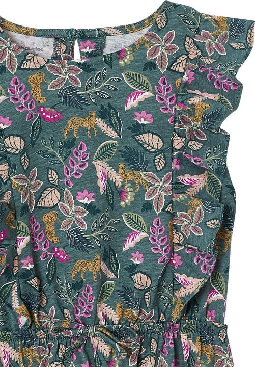 Produktbild Vertbaudet Bedrucktes Mädchen Jerseykleid mit Volantärmeln (92)