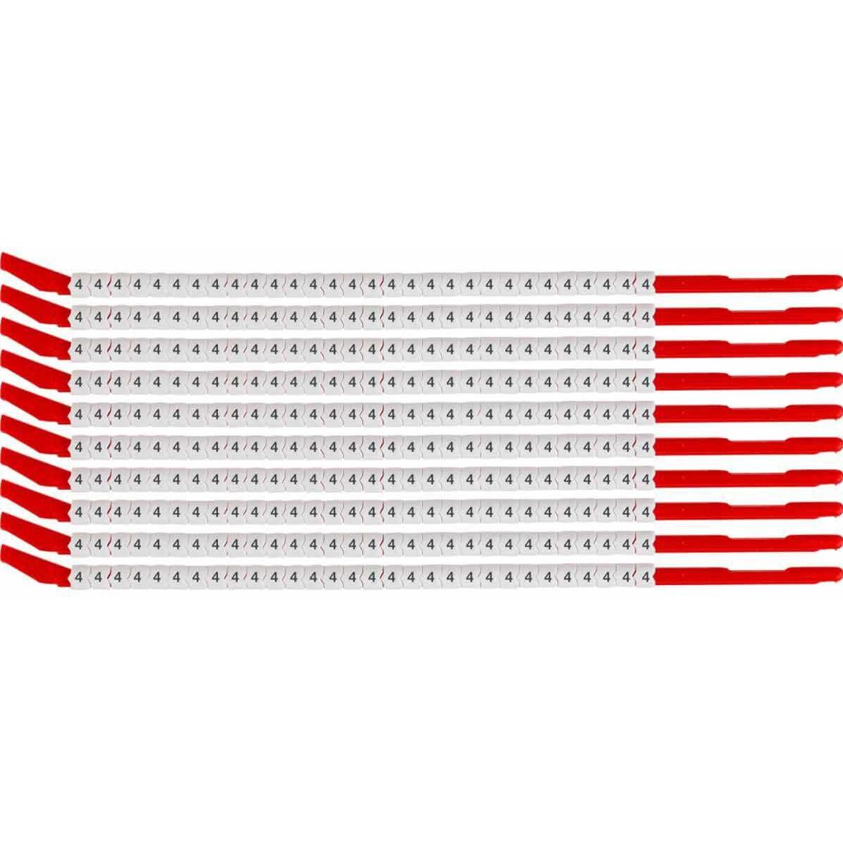 Brady, Etiketten, Clip Sleeve Wire Markers