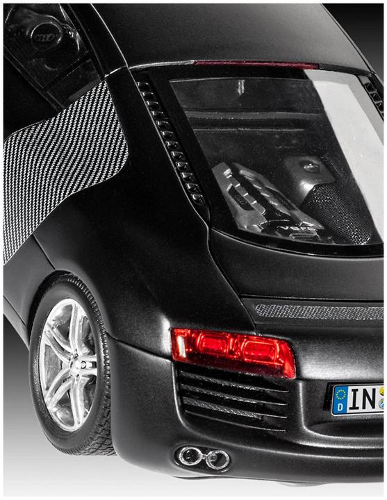 Produktbild Revell Audi R8 matt schwarz