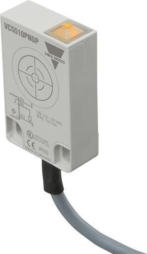 Produktbild Carlo Gavazzi Kapazitiver Näherungssensor 10mm 100mA 30V IP65 Kabel, 1,5 m VC5510 (Sensor)