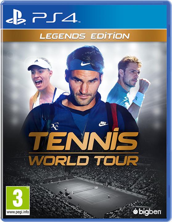 Image du produit Bigben Tennis World Tour : Legends Edition (SPA/Multi in Game) (PS4)