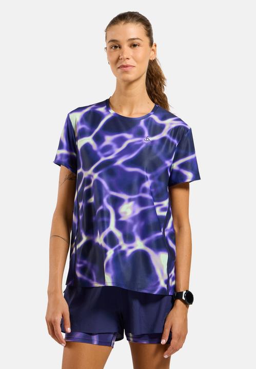 Produktbild Odlo Zeroweight Chill Tec Print T Shirt Crew Neck (L)