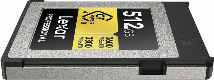 Actual product image Lexar Professional Gold 4.0 (512 GB, CFexpress type B)