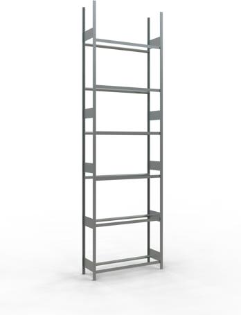 Actual product image Schulte Lagertechnik Wheels basic rack MULTIplus150