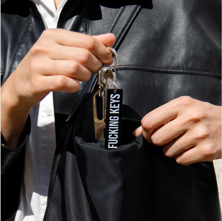 Actual product image Fisura Keyring FUCKING KEYS