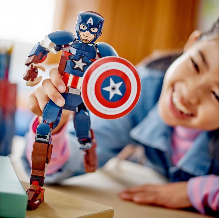 Actual product image LEGO Captain America Building Figure (76258, LEGO Marvel)