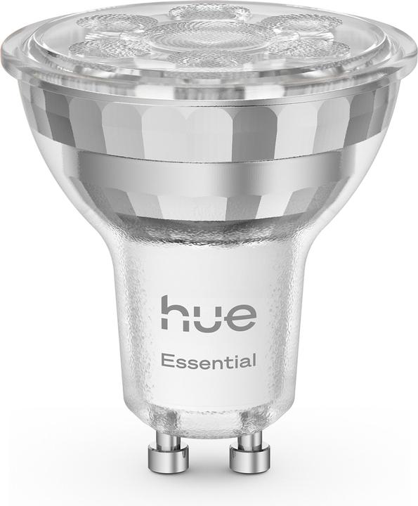 Produktbild Philips Hue Starter Kit Essential White & Color Ambiance + Bridge (GU10, 4.70 W, 345 lm, 5 x, F)