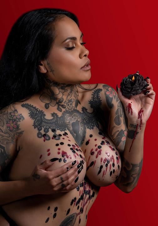 Image du produit Taboom Rose Japanese Drip Candle 2pcs