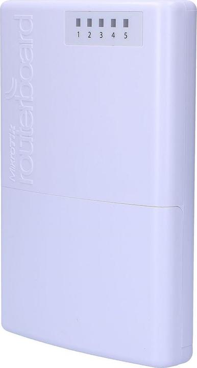 Produktbild MikroTik PowerBox, RB750P, PBr2 PowerBox 64MB RAM, 5xLAN (four with PoE, OUT), L4, outdoor, PS...