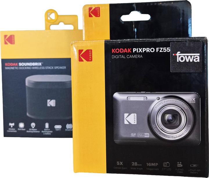 Actual product image Kodak FOT. KFSX55BK+SPEAK (5.1 - 25.5 mm, 16 Mpx)