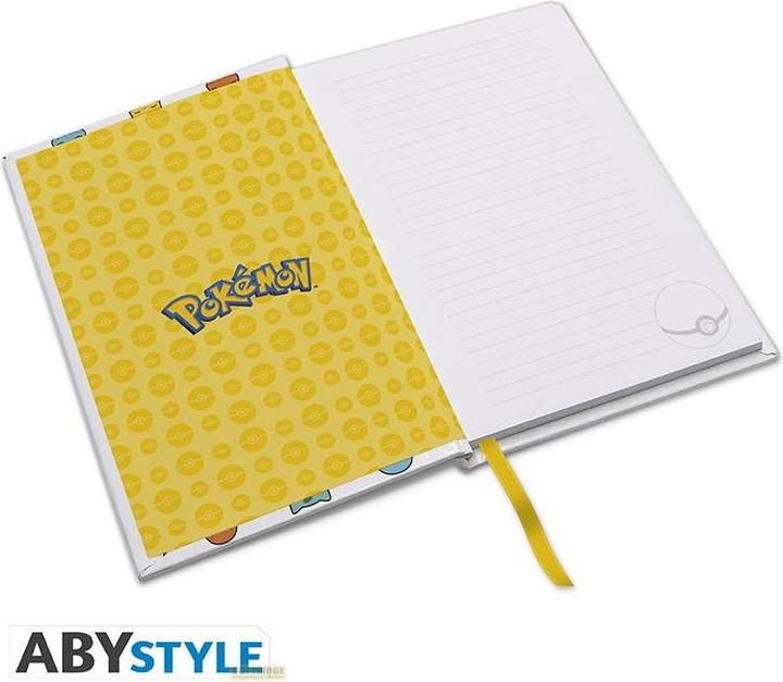 Actual product image ABYstyle Pokemon - Starters (A5, Plain, Hardcover)